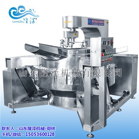 炒辣椒酱的搅拌锅有用电加热的吗