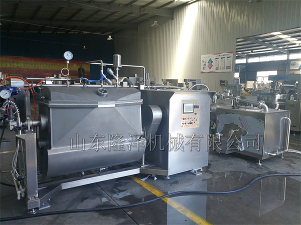 横轴卧式搅拌锅