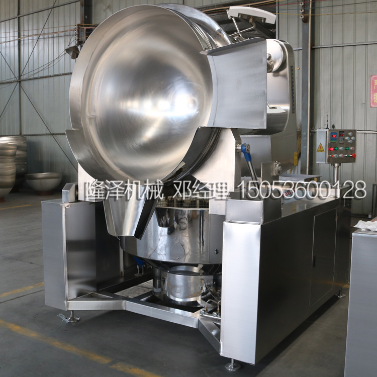 陕菜馆子少不了的一个机器：肉臊子炒锅